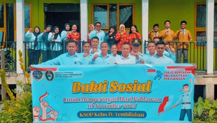 KSOP Kelas IV Tembilahan Gelar Bakti Sosial Sempena Hari Pahlawan