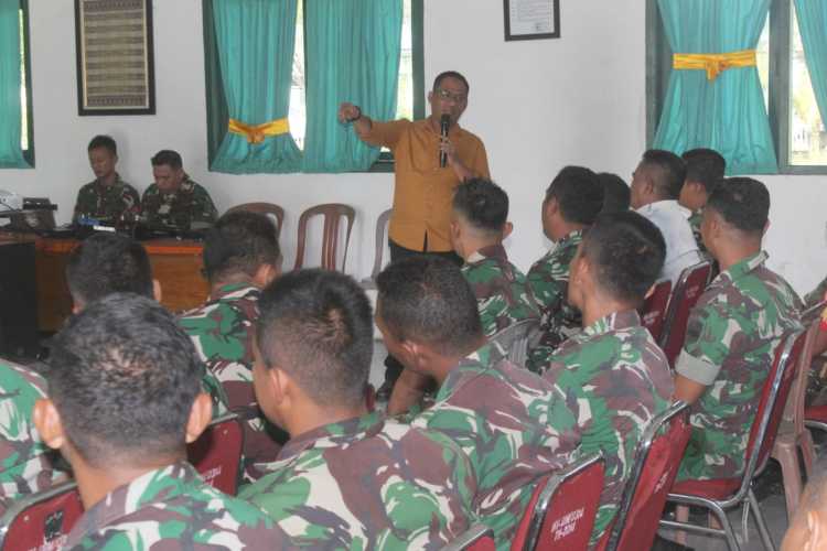 Tegas,Dandim 0314/Inhil Tekankan Prajurit Bijak Gunakan Medsos