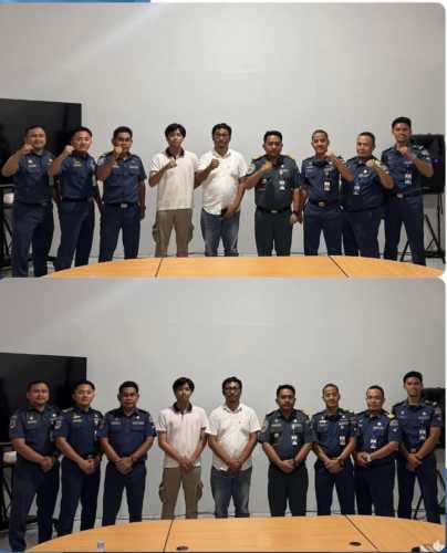 Dukung Investasi Tertib Regulasi, KSOP Tembilahan Teken Berita Acara Pemanfaatan Garis Pantai