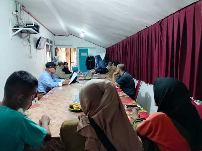 Sambut HUT PMI Ke -78,KUPTD Persampahan Bersama Seluruh Pengurus Adakan Rapat Persiapan Perlombaan