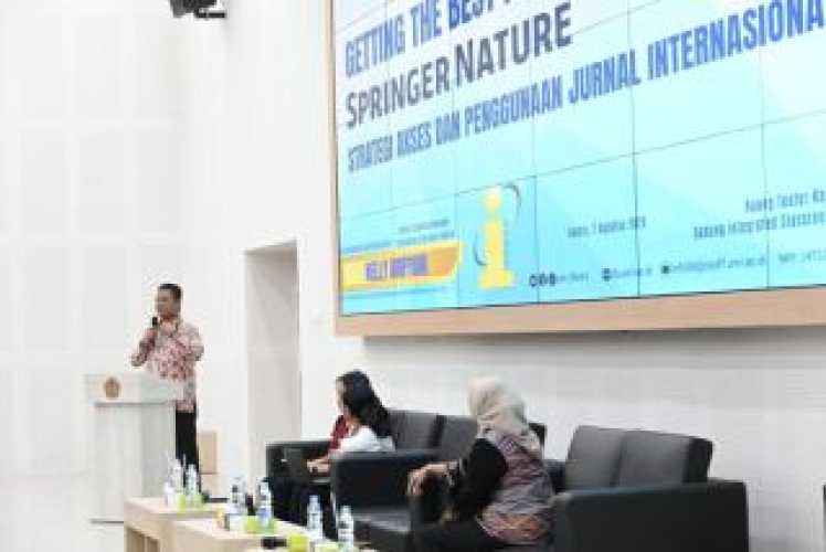 Dorong Publikasi Ilmiah, UNRI Adakan Pelatihan Penelusuran Jurnal Internasional