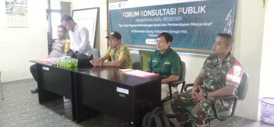 Serda Guntur Awali Kegiatan Regsosek di Hari kedua