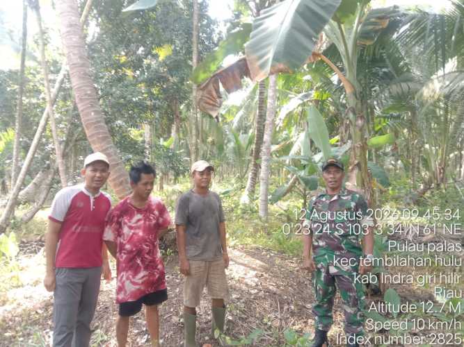 Danposramil 01/Tembilahan Laksanakan Patroli Tapal Batas untuk Menjaga Kedaulatan Wilayah