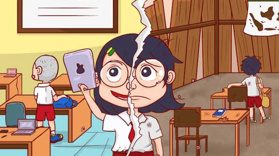 Kontras Pendidikan di Inhil, PEMKAB Lupakan UU 20 Tahun 2003?