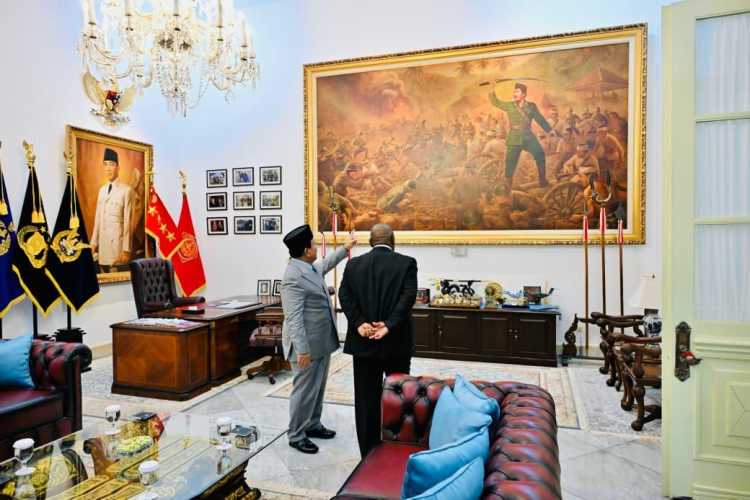 Diplomasi Kuliner Hangatkan Pertemuan Presiden Prabowo dan Presiden Ramaphosa di Istana Merdeka