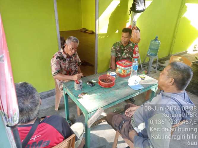 Serda Hendra Kardi Warning Warga Membuang Sampah Sembarangan