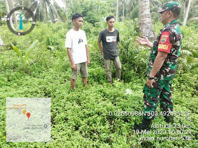 Praka Hendri Jalankan Sistem Terpadu  Pencegahan Karhutlah