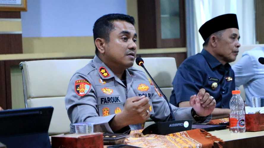 Kapolres Inhil Tegaskan Netralitas dan Tegakkan Hukum dalam Sengketa PT PWP