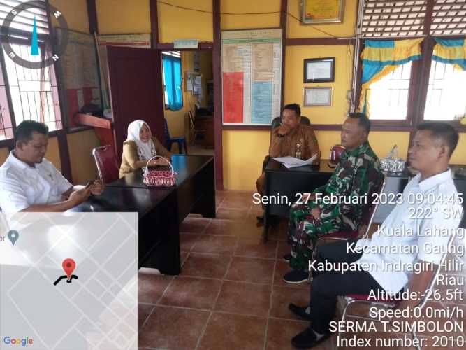 Babinsa Lakukan Penyempurnaan Informasi