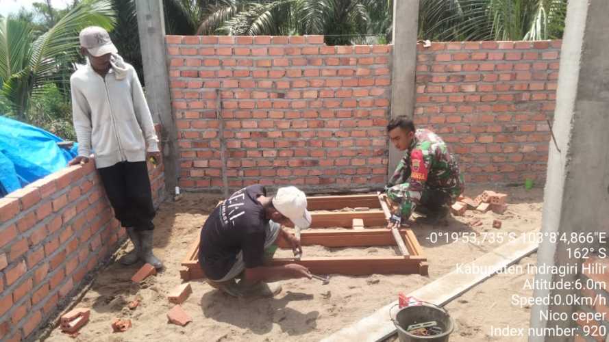 Kopda Nico Tumbuhkan Kebersamaan dengan Warga Lewat Gotong Royong