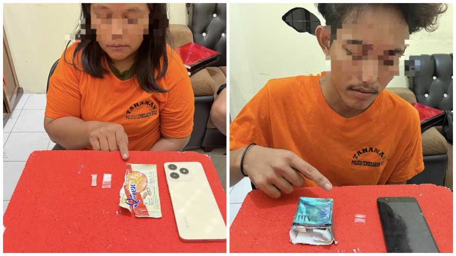 Polsek Tembilahan Hulu Ungkap Kasus Penyalahgunaan Narkotika, Dua Pelaku Diamankan