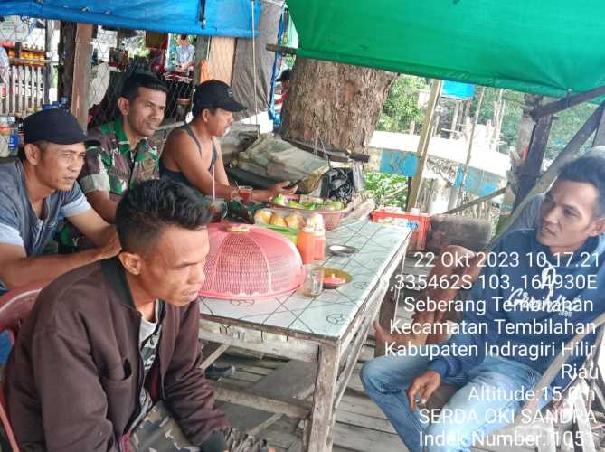 Pembinaan Jaring Babinsa oleh Serda OKI Candra Hadapi Tahun Politik