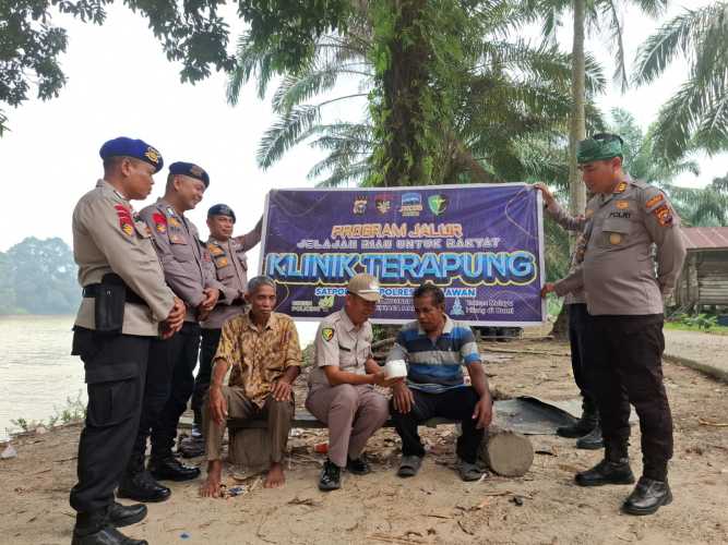 Berikan Pelayanan Kepada Warga Pesisir Melalui Progran Jalur, Polri Hadir di Tengah Masyarakat
