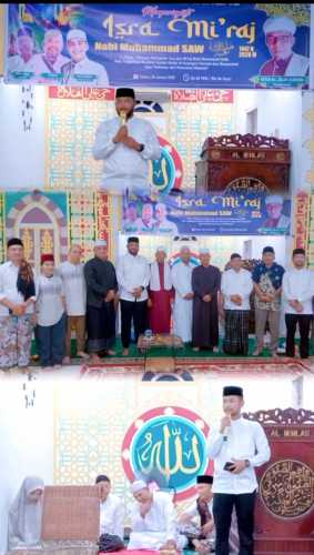 Ketua pemuda Musholla Al-Ikhlas bekerjasama dengan DPW FPI mengelarkan memperingati Isra Mi’raj Nabi Muhammad SAW 1447H