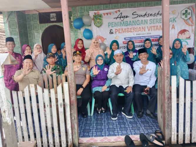 Lurah Concong Luar Sambut Kunjungan Bupati Inhil, Komitmen Pembangunan Kantor Lurah Segera Direalisasikan