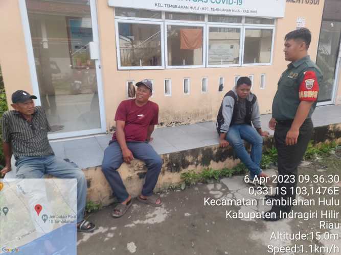 Sertu Suherman Lakukan Kontrol di Bulan Puasa