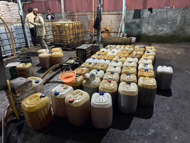 Pemilik dan Sopir Ditangkap Penyelewengan BBM Bersubsidi di Kandis
