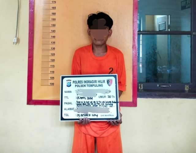 Pelaku Pencabulan Anak di Bawah Umur Diamankan Polres Inhil