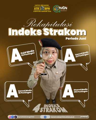 Kantah Indragiri Hilir Tingkatkan Kualitas Komunikasi Publik melalui Pencapaian Indeks Strakom