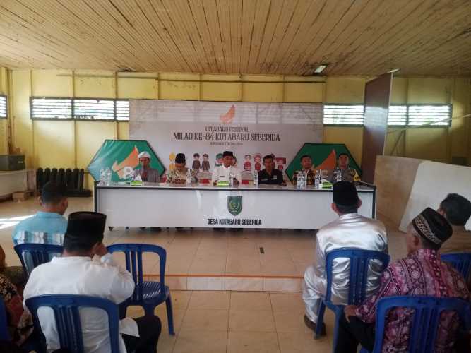 Meriahkan HUT RI Ke -79, Kepala Desa Kotabaru Seberida Pimpin Rapat Pembentukan Panitia Lokal.