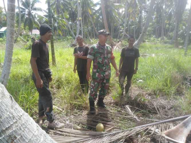 Cegah karlahut Serma Darmansyah Ketatkan Patroli