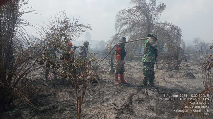 Babinsa Pasir Mas Terus Melaksanakan Pendinginan di Hari Ke-5