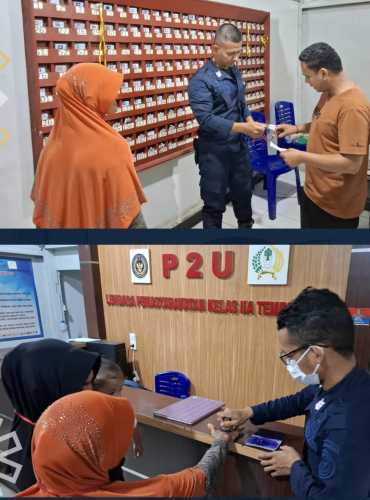 Wujudkan Pelayanan Humanis, Lapas Tembilahan Optimalkan Layanan Kunjungan Tatap Muka bagi Warga Binaan