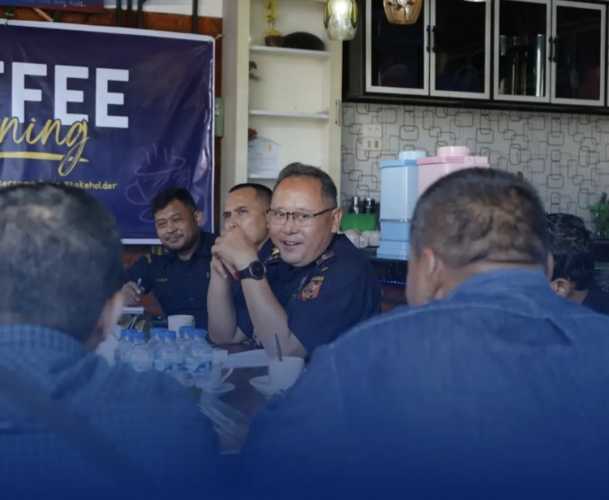 Bea Cukai Tembilahan Gelar Coffee Morning, Perkuat Sinergi dengan Stakeholder untuk Dorong Ekspor Daerah