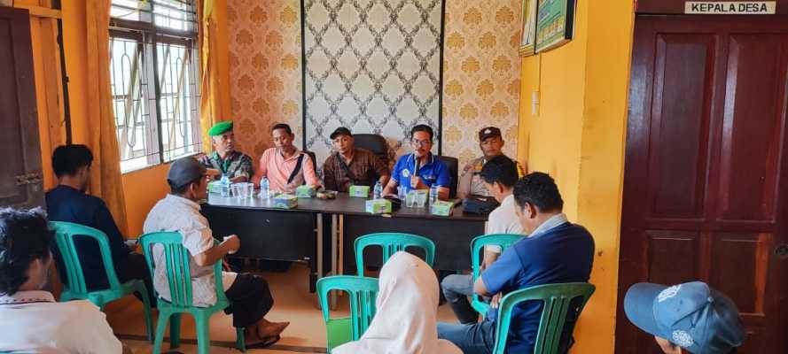 Rapat Kegiatan Normalisasi di Desa Sialang Panjang Dukung Peningkatan IP 100 ke IP 200