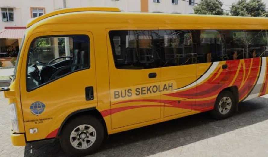 Wah keren, Tembilahan Sekarang Miliki Bus Sekolah Gratis