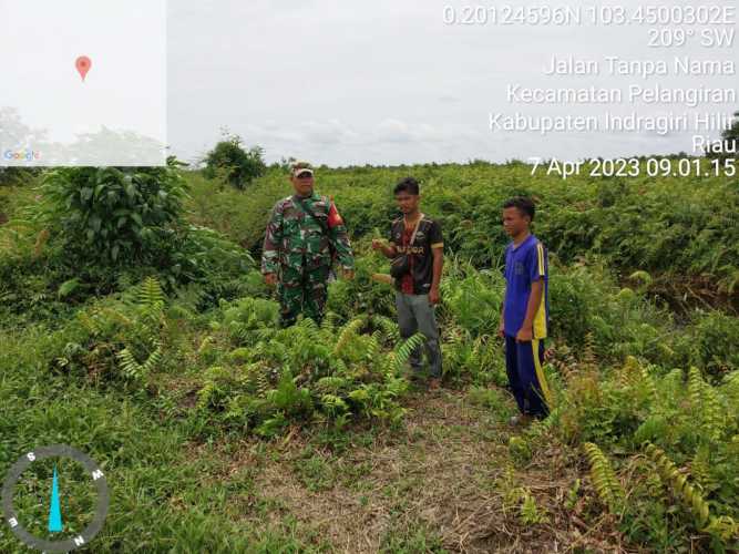 Babinsa Persiapkan Mobilisasi Karhutlah