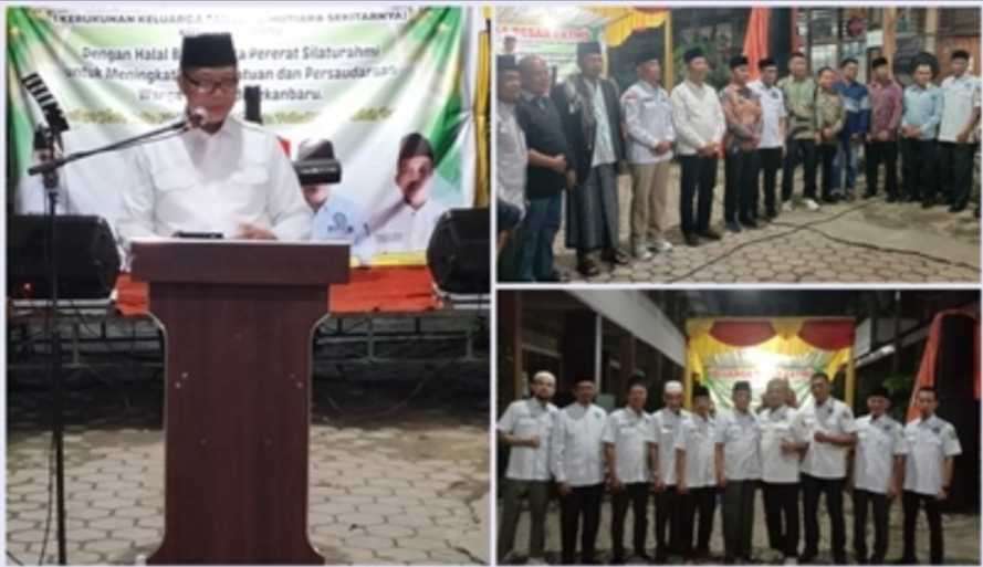 Pesan Sekda Kota Pekanbaru untuk Selalu Menjaga Persatuan dan Kekompakan dalam Halal bi Halal KKTMS