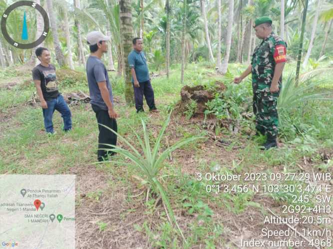 Serka J.M.Sialagan Galakkan Patroli Rutin Atasi Karhutlah