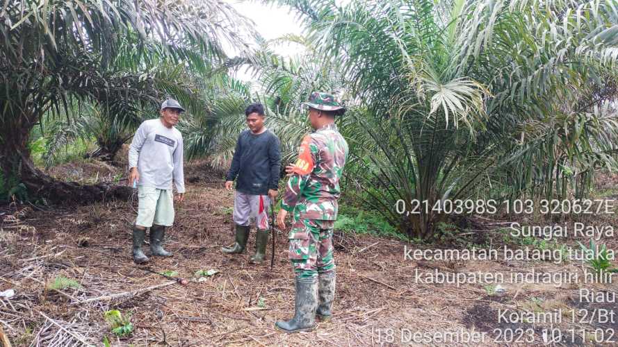 Serka Hepi Martison Memantapkan Penanaganan Karhutlah Secara Dini