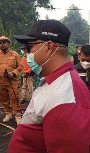 Dinas Pertanian Inhil Siapkan Sumur Sumber Air untuk Perkuat Penanggulangan Karhutla