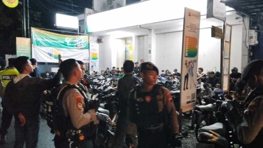 Polisi Razia Balap Liar di Majenang, 42 Motor Diamankan