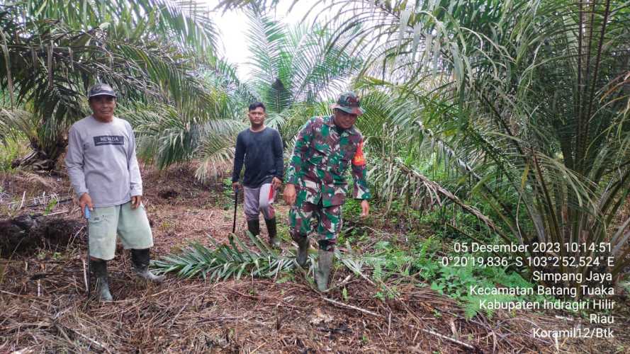 Serda Siswanto Lakukan  Patroli Motivasi Karhutlah