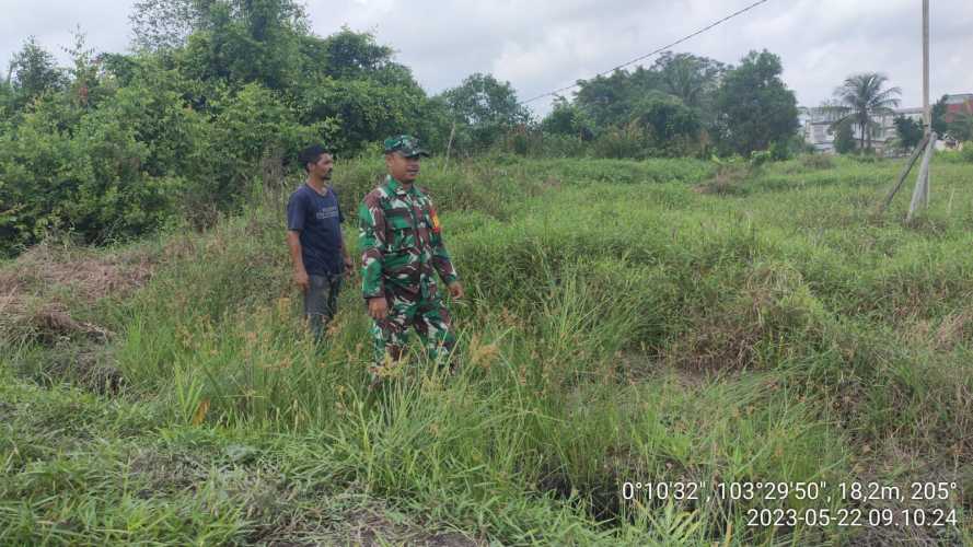 Serda Candra Bastian Memastikan Titik Karhutlah