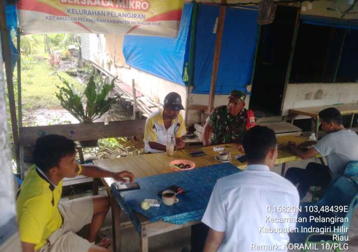 Babinsa Bersama Tenaga Kesehatan Sebarkan Pola Hidup Sehat