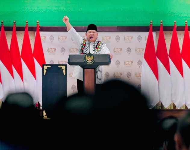Presiden Prabowo Gemakan “Free Palestine” dari Gontor