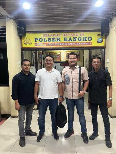Klarifikasi di Polsek Bangko Kuasa Hukum ME Sebut Tuduhan Penipuan Rp250 Juta Tidak Berdasar dan Melenceng dari Fakta