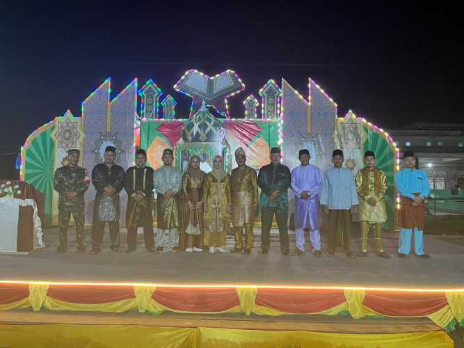 Peran Danramil Mandah dalam Menguatkan Karakter Pemuda Melalui STQ ke-XI Desa Sepakat Jaya