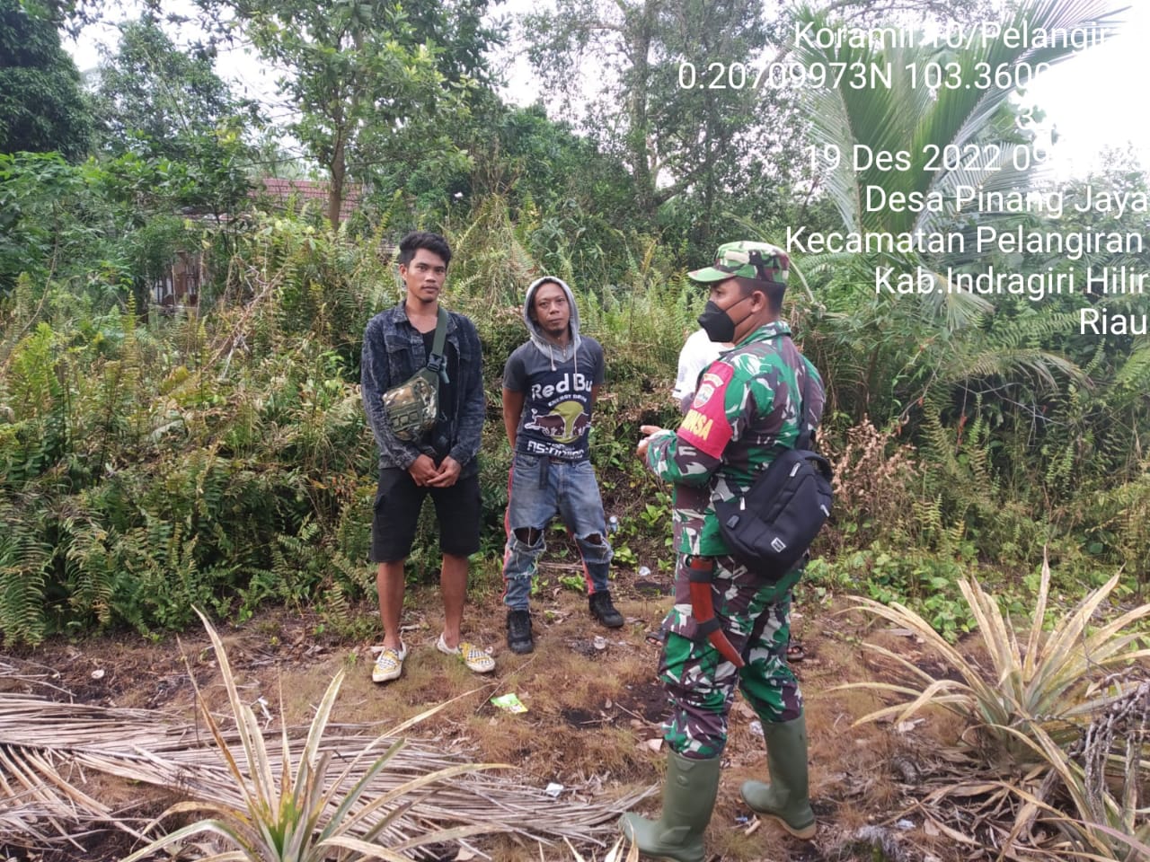 Serda Erik Arianto Memaksimalkan komsos Cegah Karhutlah