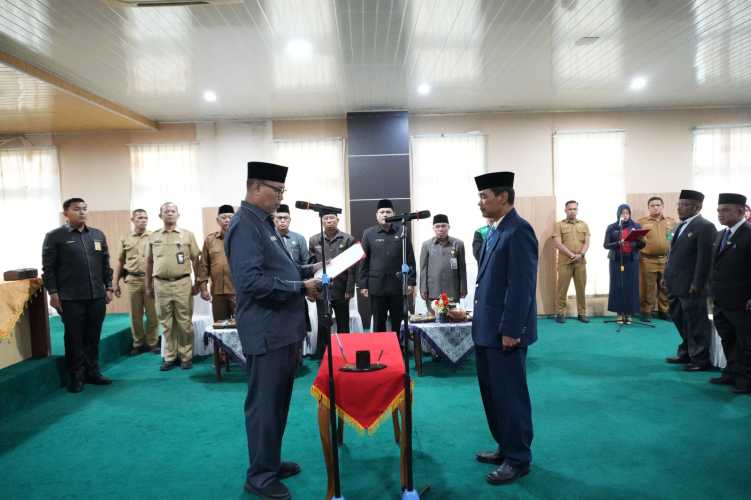 Pemkab Inhil Resmi Lantik Pejabat Administrator dan Pengawas