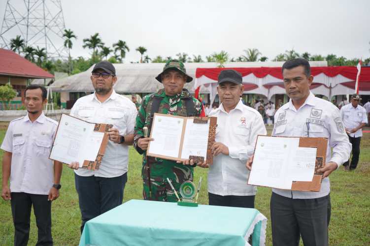 Galeri Pj. Bupati Membuka Secara Resmi TMMD Ke -123 di Desa Mumpa
