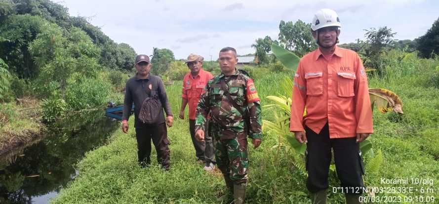 Babinsa Bina Patroli Karhutlah Terpadu