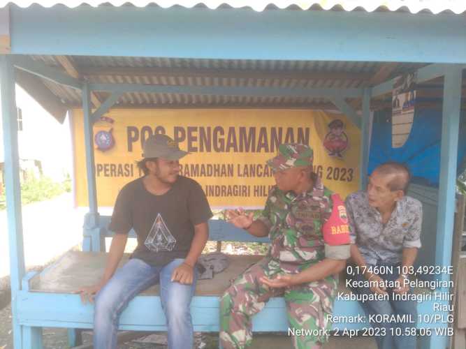 Babinsa Jadikan RT,dan Tokoh Pemuda Mitra Karib dalam Menjaga Kamtibmas