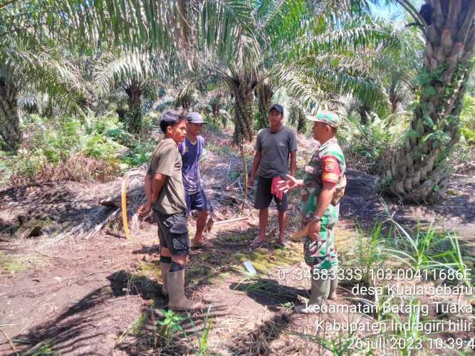 Serda Nasir Siagian Fokus Reliabel Patroli dan Sosialisasi Karhutlah