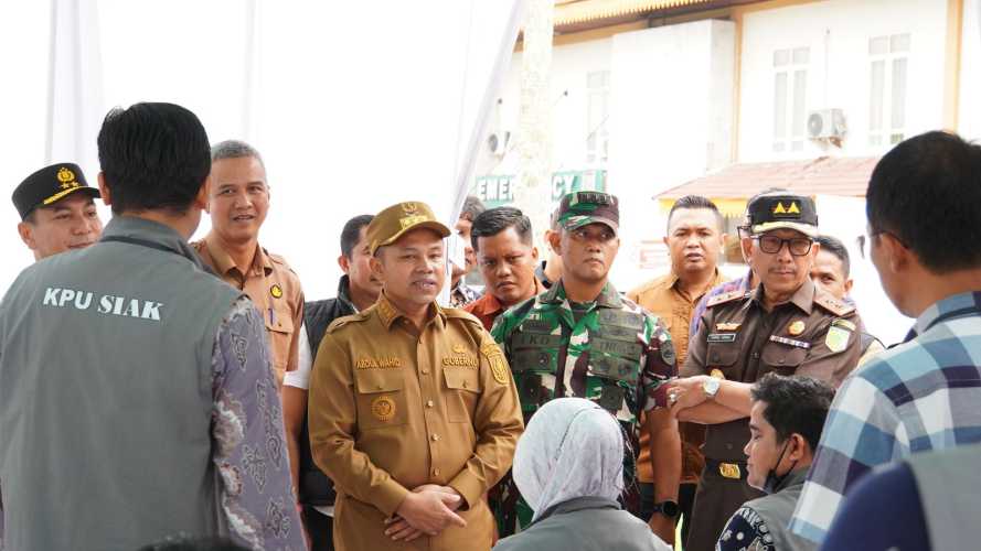 Ketua KPU Riau Apresiasi Tingginya Partisipasi Pemilih di PSU Siak