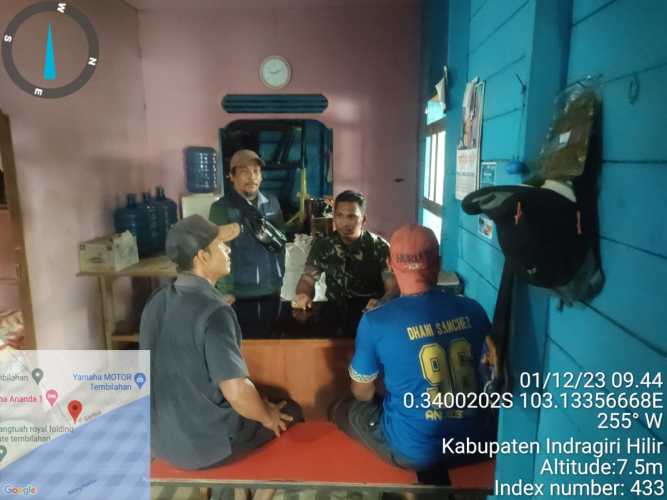 Babinsa Menjaga Temperatur Keharmonisan di Wilayahnya